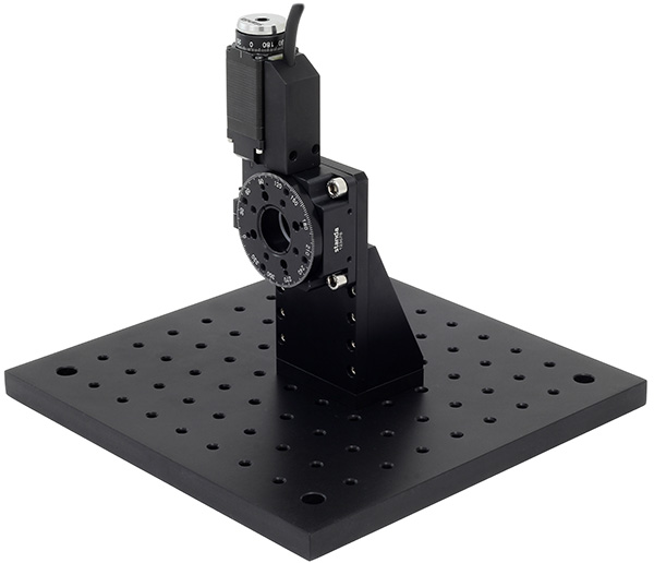 motorized-rotation-stage-on-angle-bracket